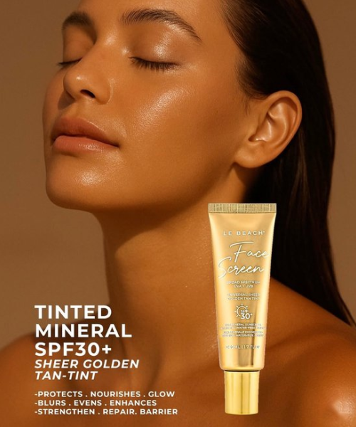 Face Screen SPF30+ Golden Tan Glow