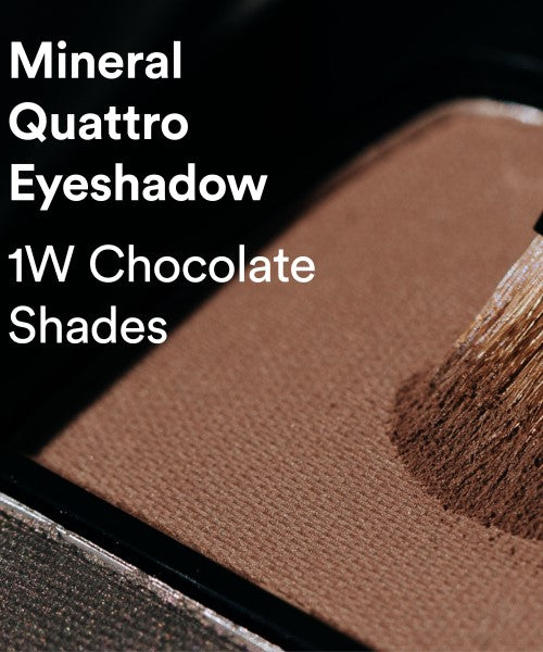 Mineral Quattro Eyeshadow - Chocolate Shades